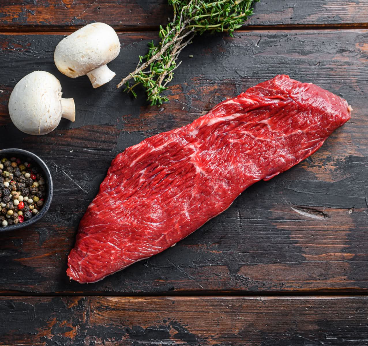 Protein 3 Ways, Hanger Steak