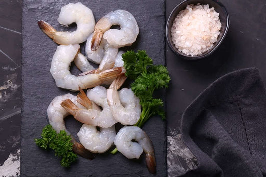 Cleaned Raw Tail on Shrimp, 16/20 ,12 lbs (Subscribe & Save)