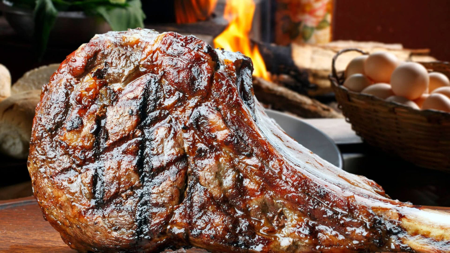 Rib-Eye Steak, Dry Aged, Bone-In, USDA, Black Angus, 16 oz