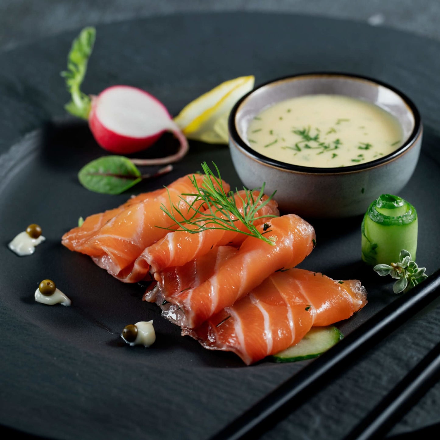 Gravadlax Cured Salmon, Catsmo, 4oz