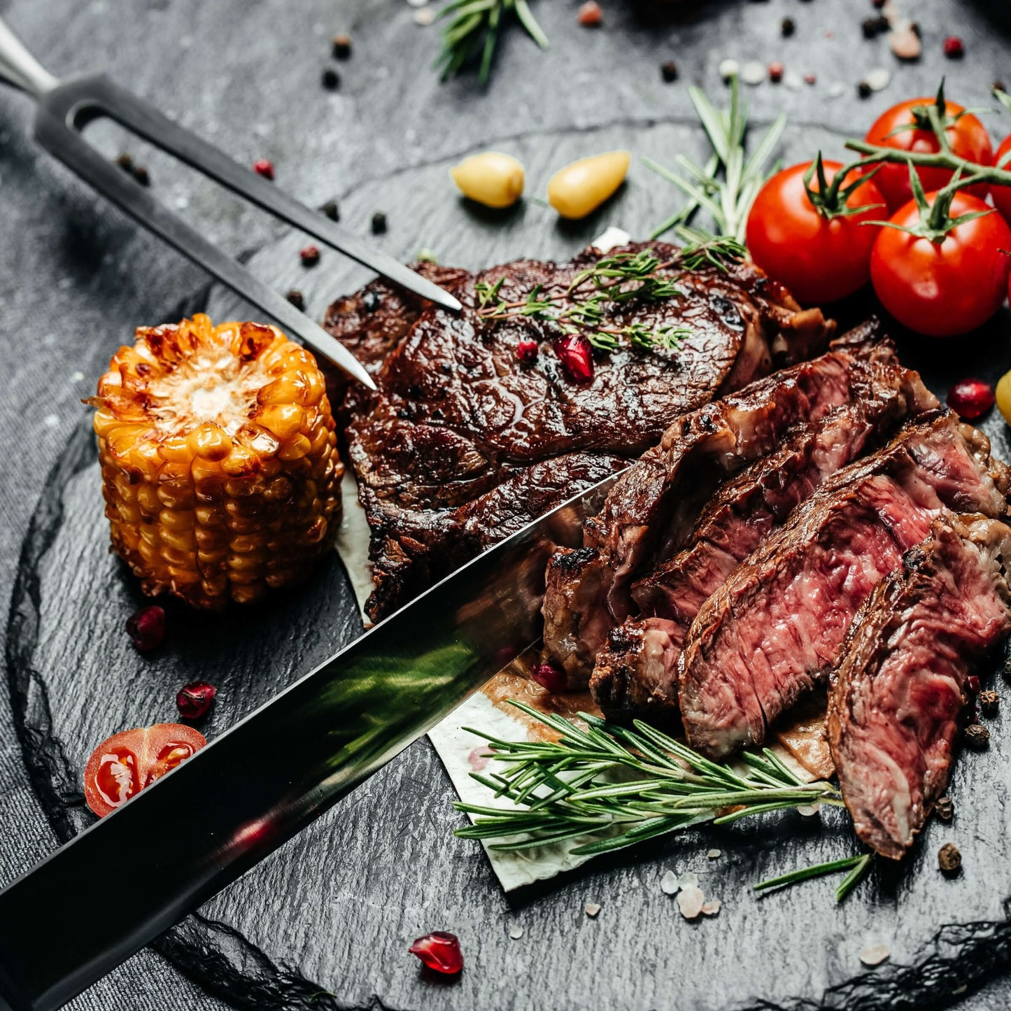 Rib-Eye Steak, Boneless USDA, Black Angus, 10 OZ.