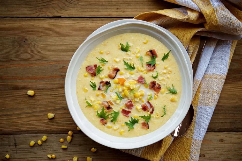 King Crab & Sweet Corn Chowder