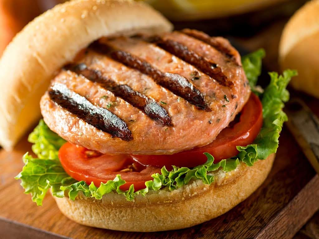Salmon Burger - 4oz Original, 4pc