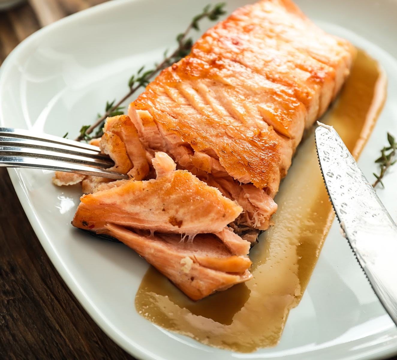 Grilled Atlantic Salmon Fillet - "Signature Dish"