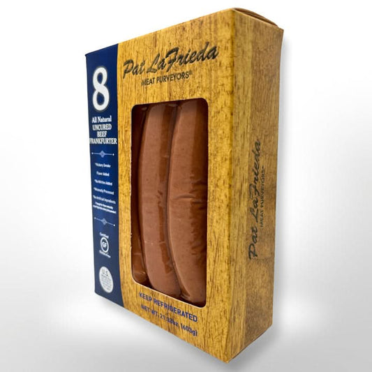 Hot Dogs, All Beef, Pat LaFrieda, 8 Pack, 21.33 oz