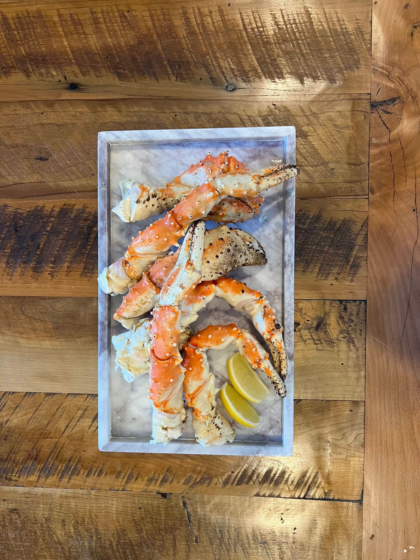 Red King Crab Claws and Large Pieces
