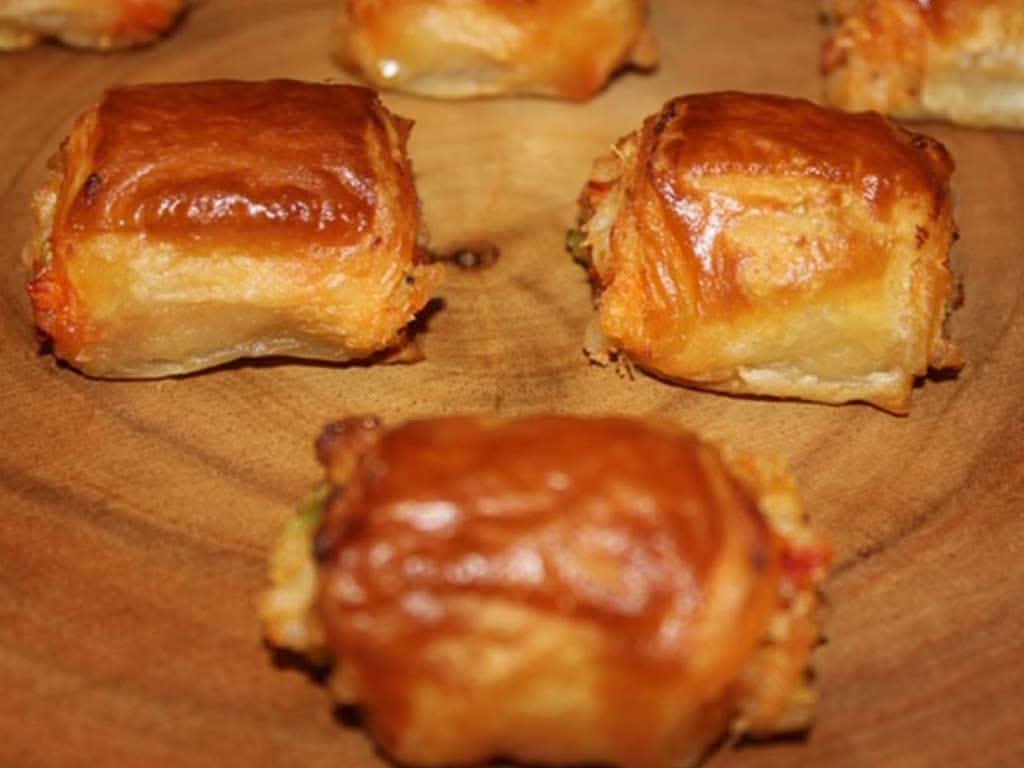 Lobster Risotto Puffs