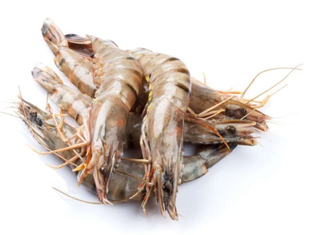 Wild Prawns, Head On, 6-7 Ct. Chem Free, 1 lb