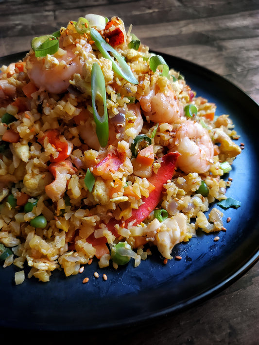 Lobster & Shrimp Cauliflower Rice