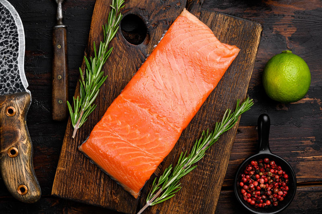 Bourbon Glazed Salmon