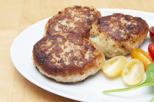 HOT PEPPERED COD CAKES