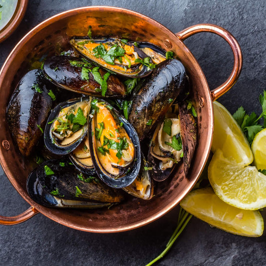Mussels in Irish Cider