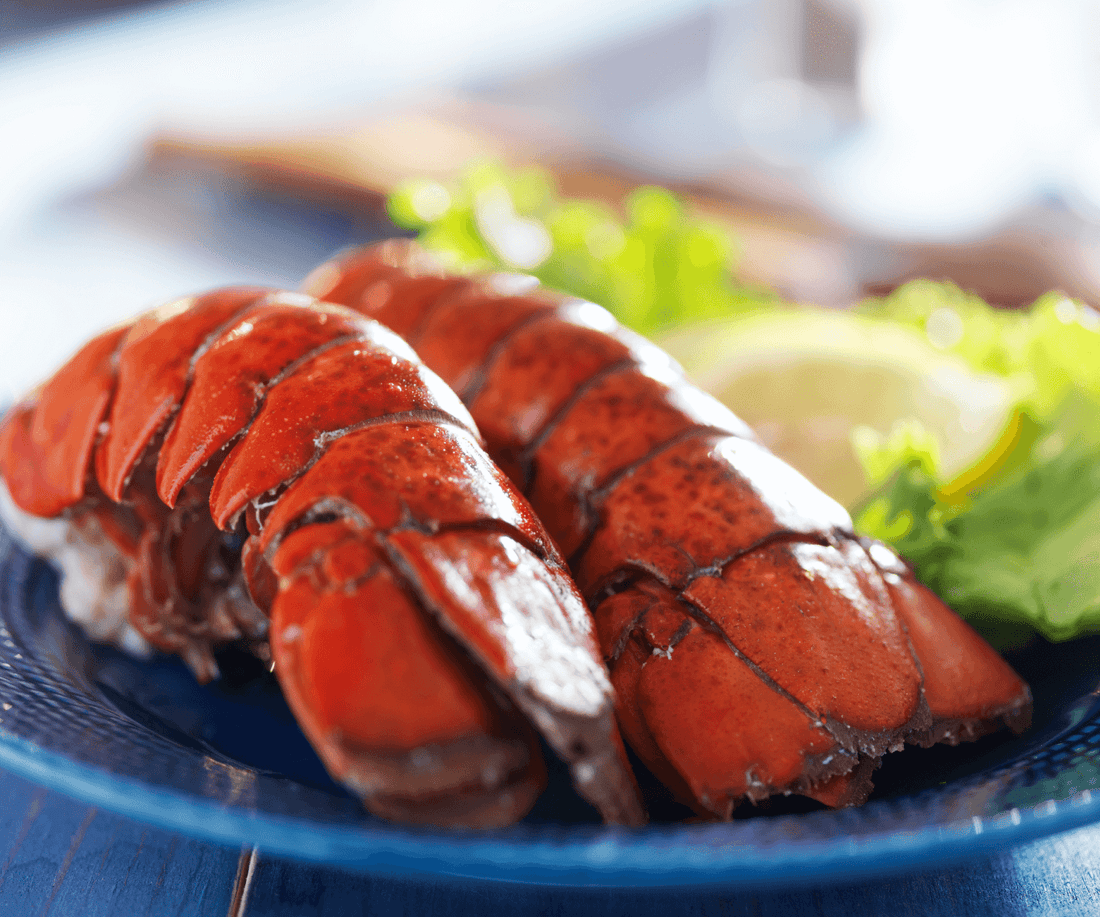 broiled lobster tails