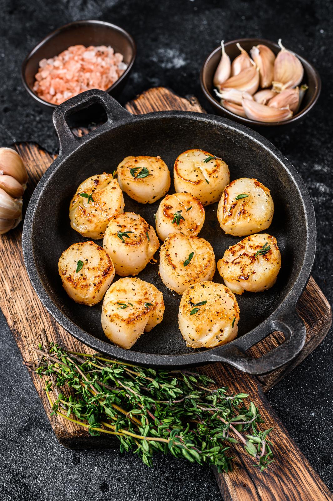 Pan Seared Scallops