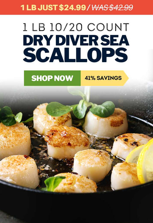 Seared Scallops with Ponzu, Ginger & Chives