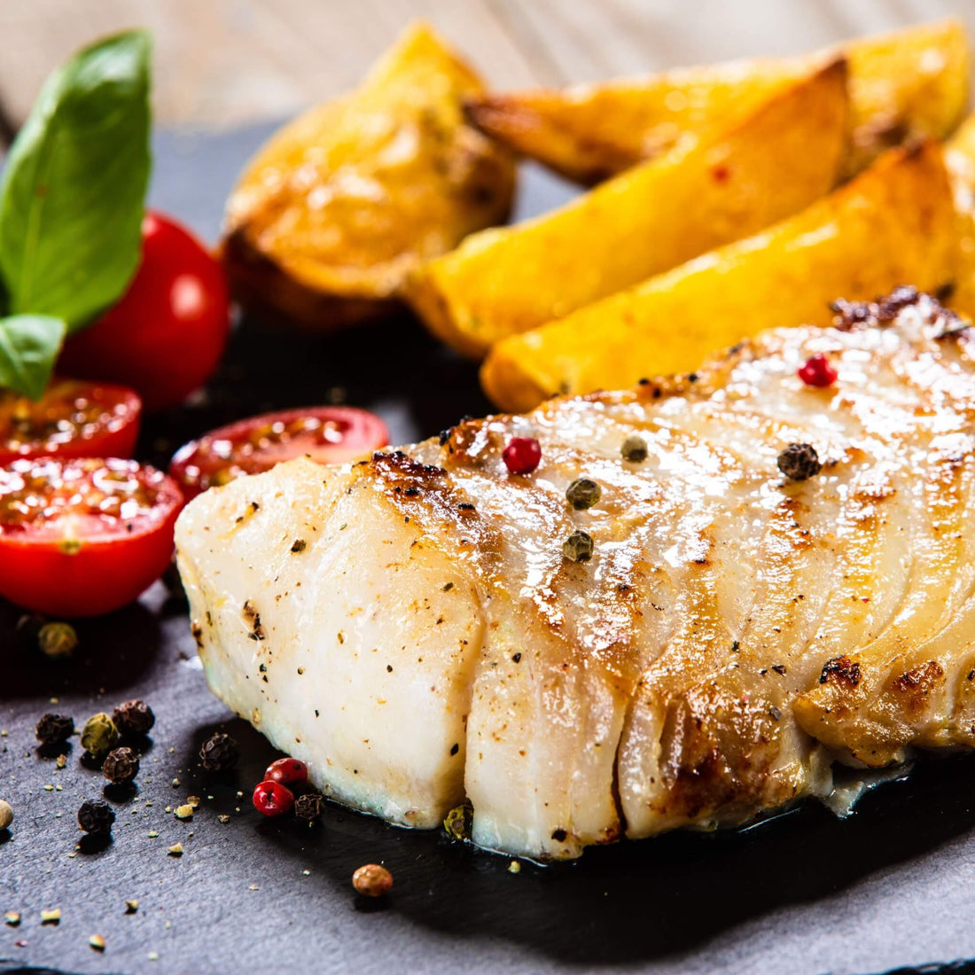 Mediterranean Baked Cod with Lemon and Garlic