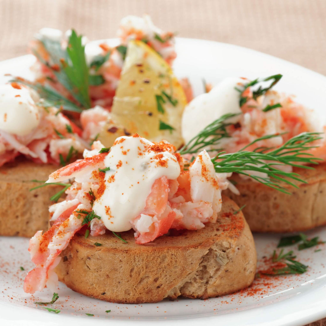 Chef Adam's Crabby Shrimp Toast