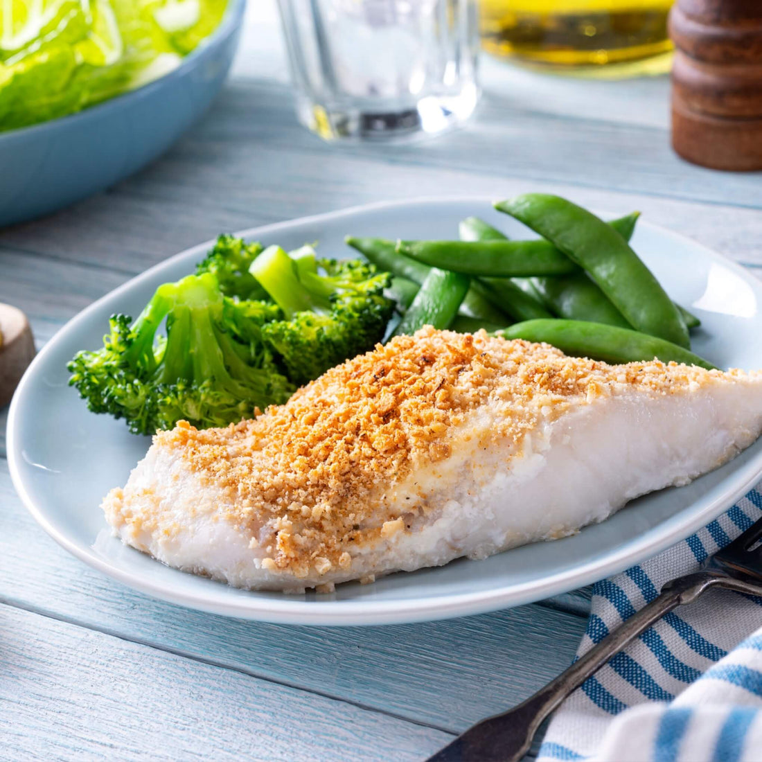 Panko Crusted Haddock