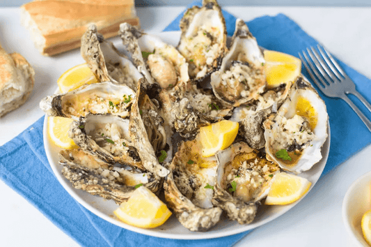 Grilled Oysters New Orleans Style