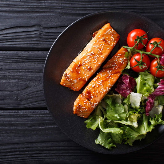 GINGER ROASTED SALMON