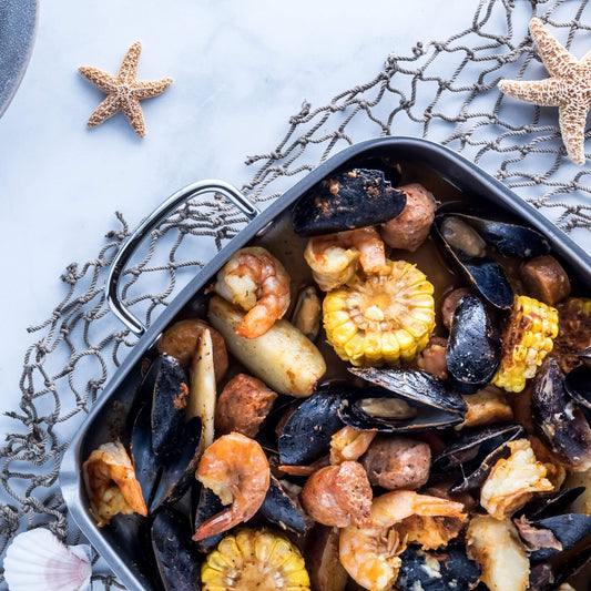 NEW ENGLAND STYLE SHEET PAN CLAM BAKE