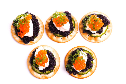Caviar Appetizers for Halloween
