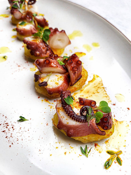 PULPO (Octopus)  by Jen Yuen of Sunday Dinner Diary