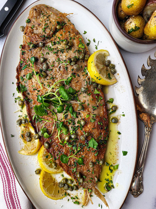 SOLE MEUNIÈRE By Jen Yuen of Sunday Dinner Diary