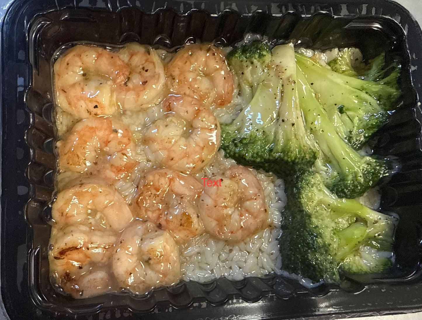 Lemon, Butter Shrimp w/Broccoli & Rice Pilaf