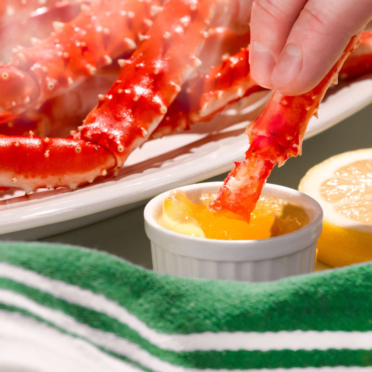 Appetizer Size Red King Crab Legs 2lbs– 6–7 Legs/lb (Subscribe & Save)