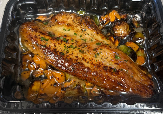 Branzini & Veggies, Winter Style