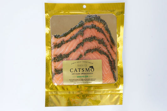 Gravadlax Cured Salmon, Catsmo, 4oz