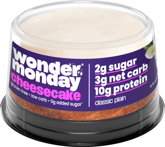 Classic Cheesecake - Low Carb & Gluten Free! - Wonder Monday