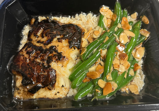 Cod, Capers & A Pilaf Party