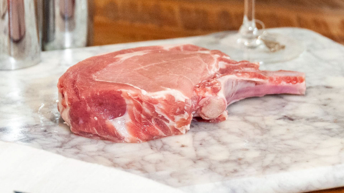 Pork Chops - Bone in, Double Cut (12 oz)