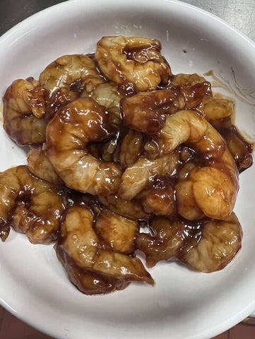 Ginger Teriyaki Marinated Shrimp