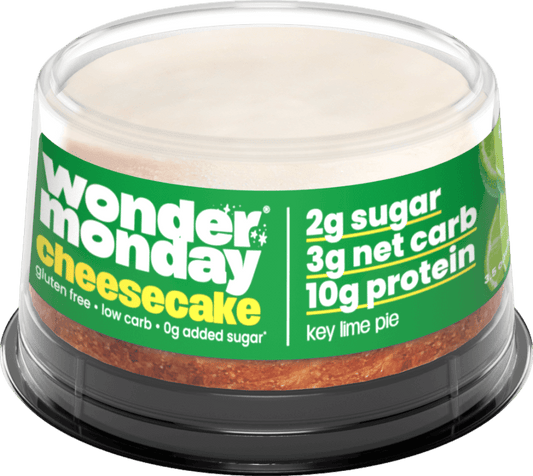 Key Lime Cheesecake - Low Carb & Gluten Free! - Wonder Monday