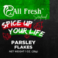 Parsley Flakes, AFS Spice Up Your Life
