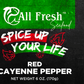 Red Cayenne Pepper, AFS Spice Up Your Life