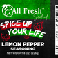 Lemon Pepper Seasoning, AFS Spice Up Your Life
