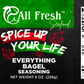 Everything Bagel Seasoning, AFS Spice Up Your Life