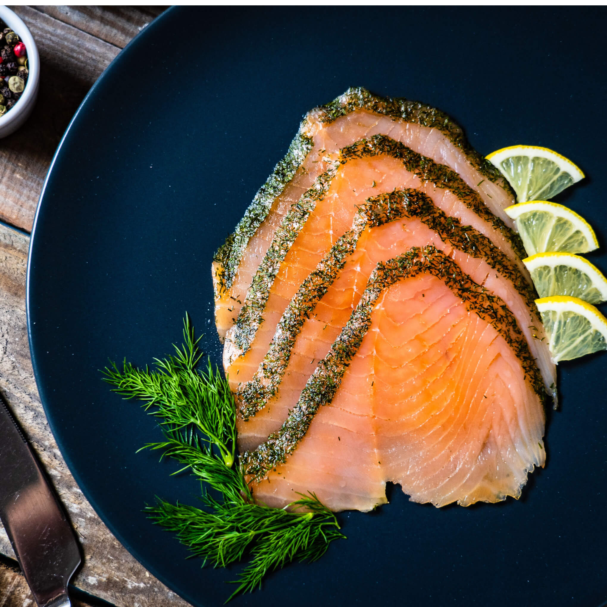 Smoked Pastrami Salmon - Buy Seafood Online - All Fresh Seafood