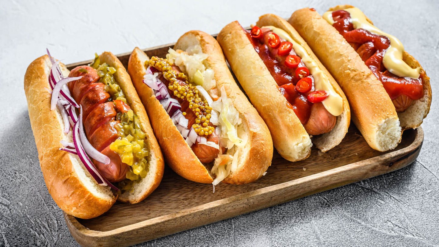 Hot Dogs - All Beef Fresh Hot Dogs - All Fresh Seafood