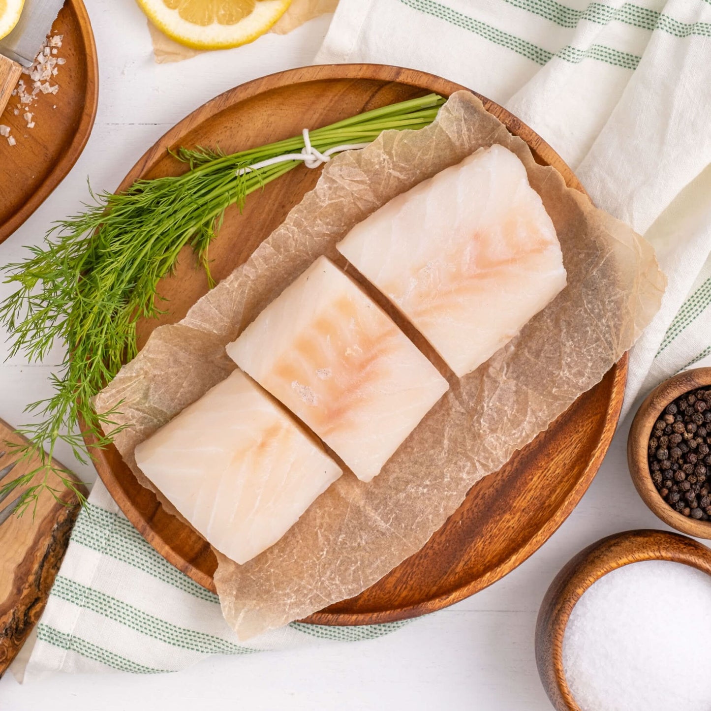 Halibut Fillet, Fresh, Wild Caught