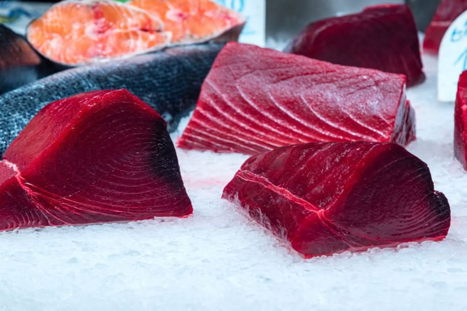 Yellowfin Tuna Steaks Ahi Quality - 6 oz Portions