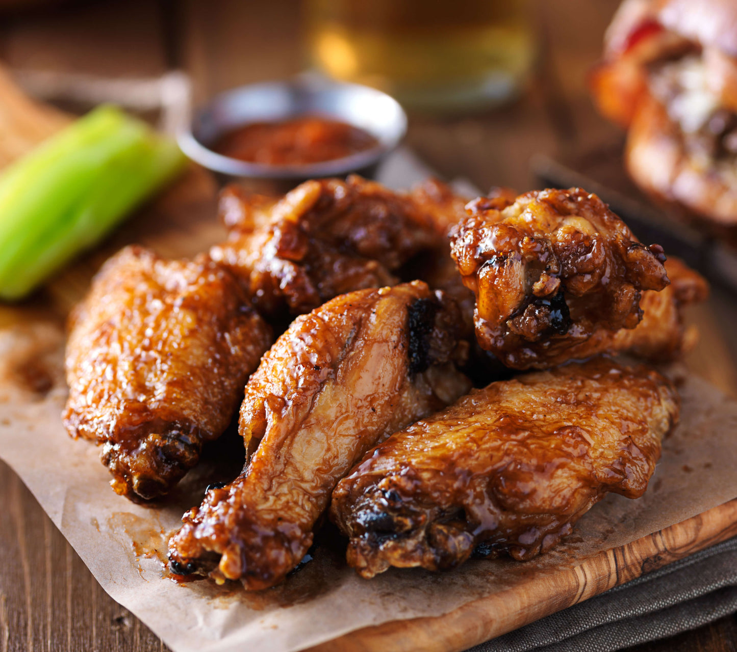 All natural jumbo chicken wings