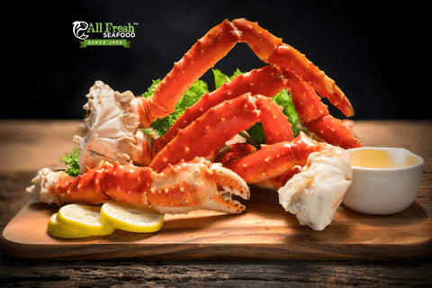 Colossal King Crab Legs – Wild-Caught, 9/12  -  Red