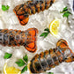 Special: 4 Pack of JUMBO Lobster Tails, 8-10 oz & Hanger Steak 🥩