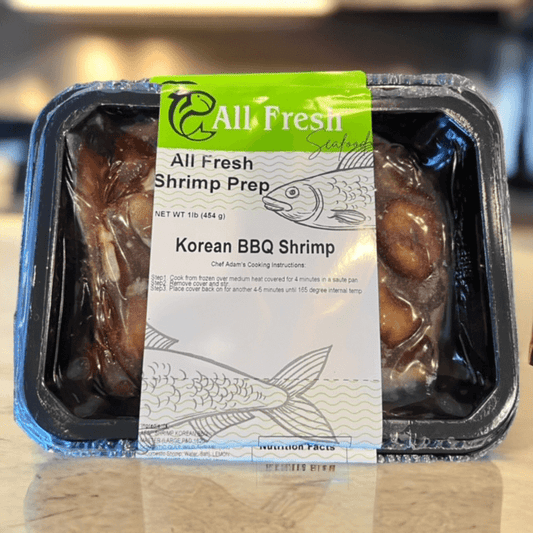 Korean BBQ Marinated Shrimp