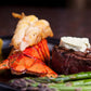 Date Night In - King Crab Chowder, Lobster Tails, Filet Mignon, & A Side + Dessert!